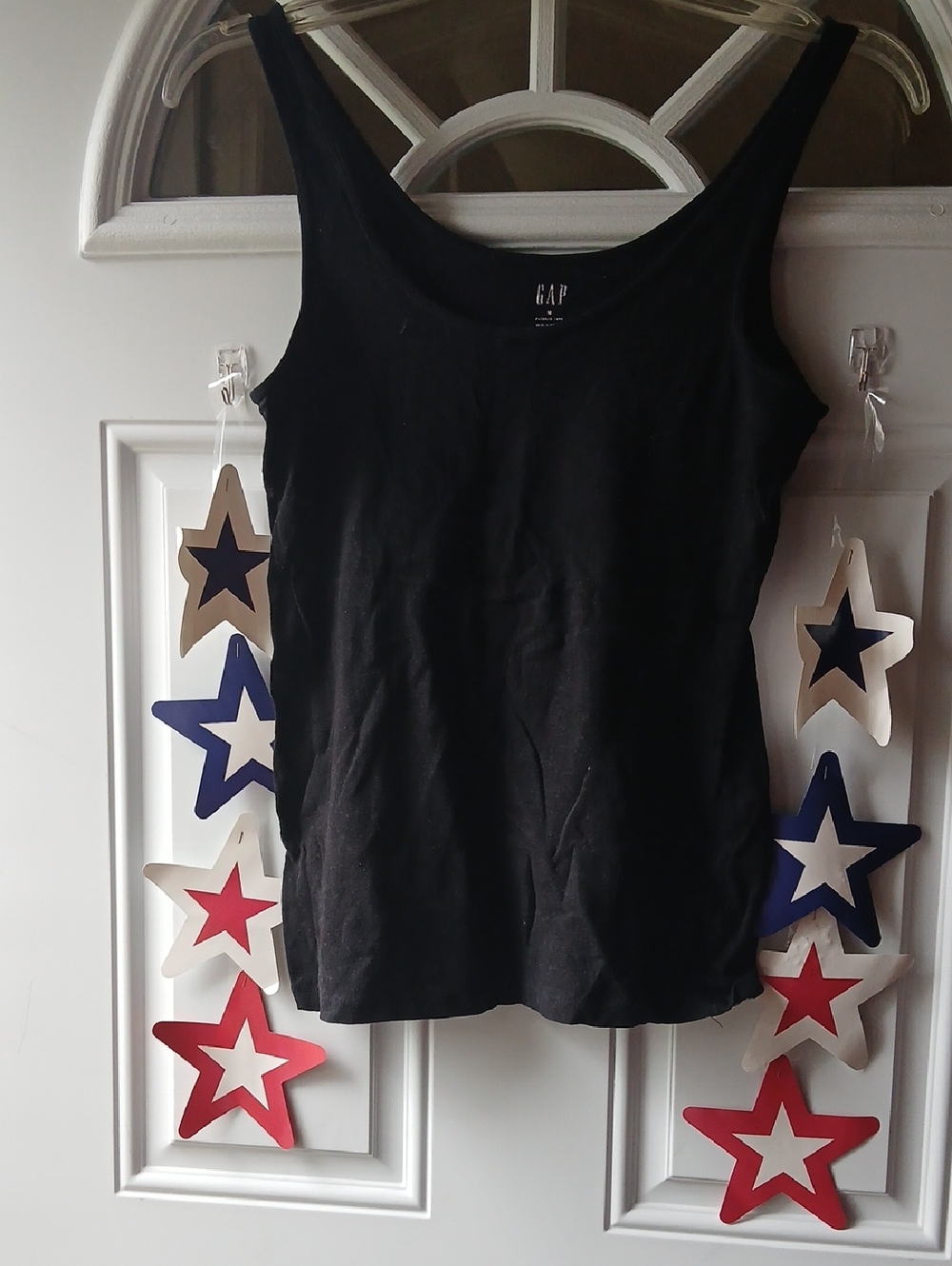 GAP Women's Black Tank Top